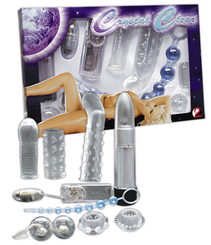 Vibrator set Crystal Clear