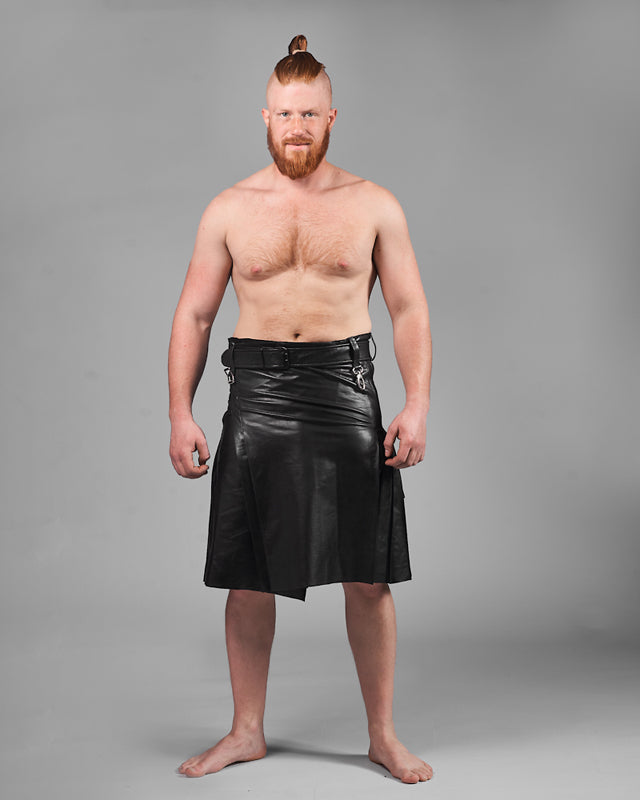 Svart läderkilt
