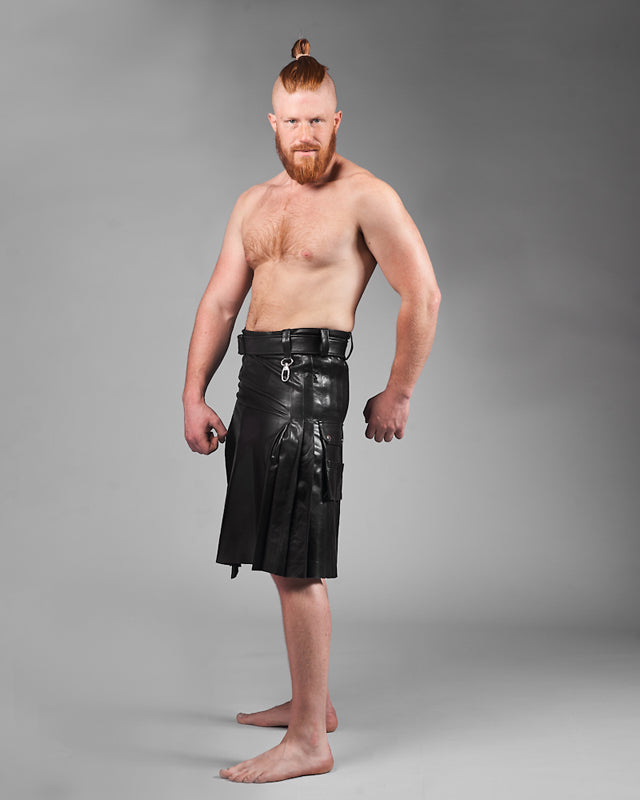 Svart läderkilt