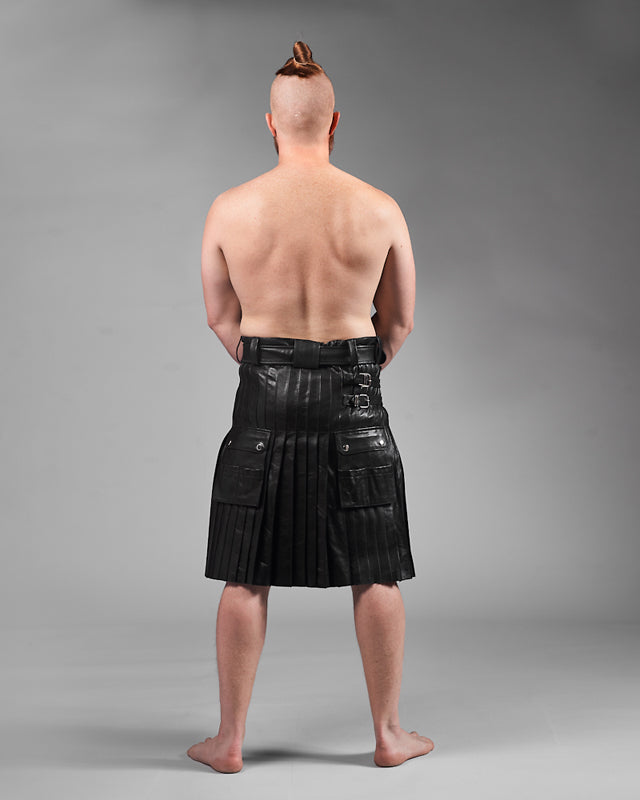 Svart läderkilt