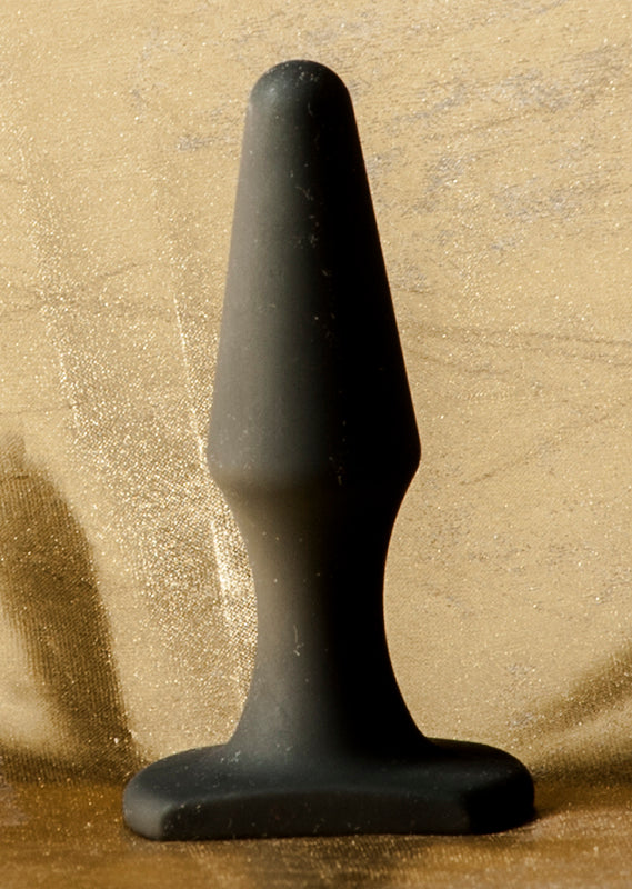 Anal Plug with Conic Shape, Black