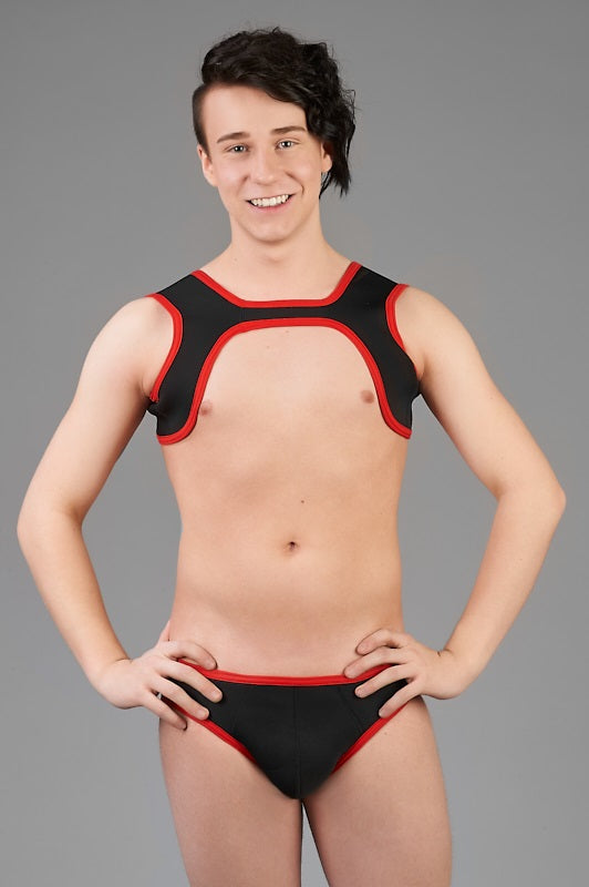 N Chest Harness 1 Alpha, Black M
