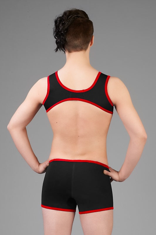N Chest Harness 3 Omega, Black L