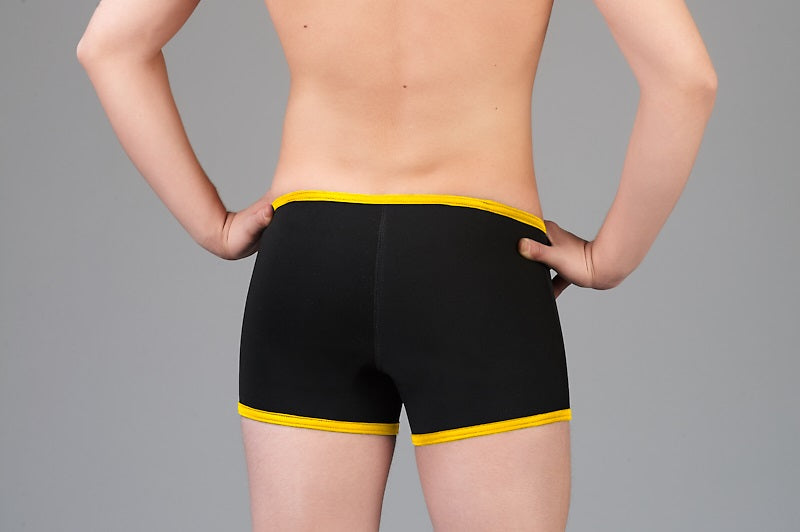N Shorts Zipper Black L