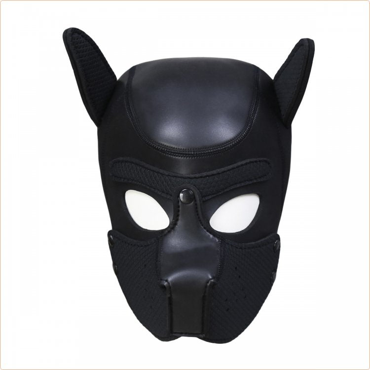 Neoprene Puppy Hood Black/Purple
