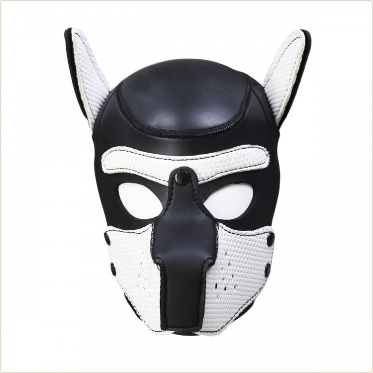 Neoprene Puppy Hood Black/Purple