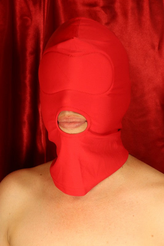 Nylonhuva med Öppen Mun Svart