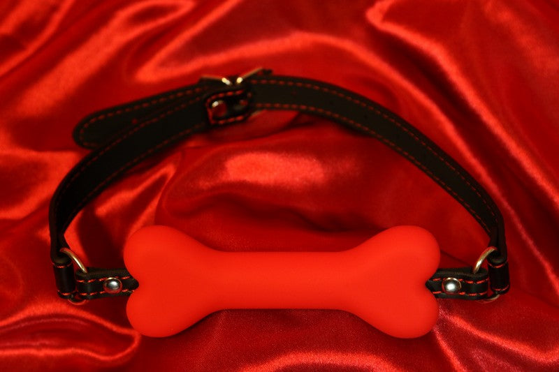 Hundben mjuk silikon gag