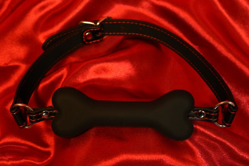 Hundben mjuk silikon gag