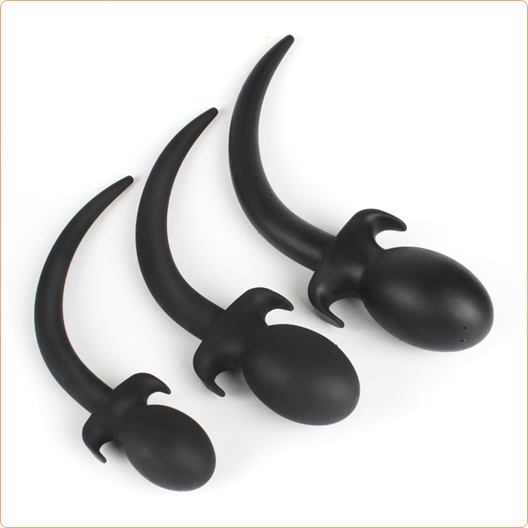 Silikon analplugg hundsvans