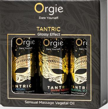 ORGIE Tantric Sensual Massage olja Trio 3 x 30 ml