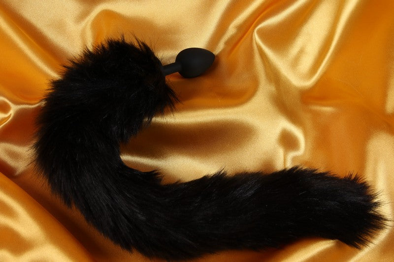 Rosa / Vit Svans Smal