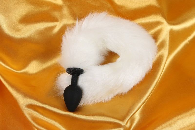 Rosa / Vit Svans Smal