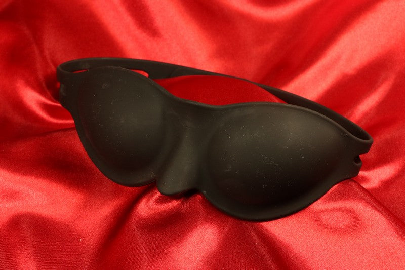 Silikon ögonbindel Svart