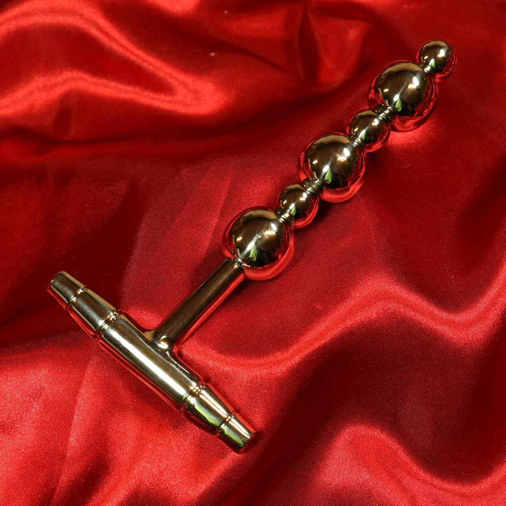 3 små 3 stora rostfri stål dildo