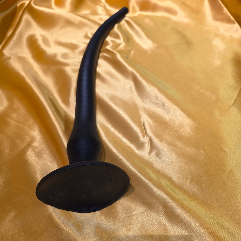 Lång anal plugg med skala
