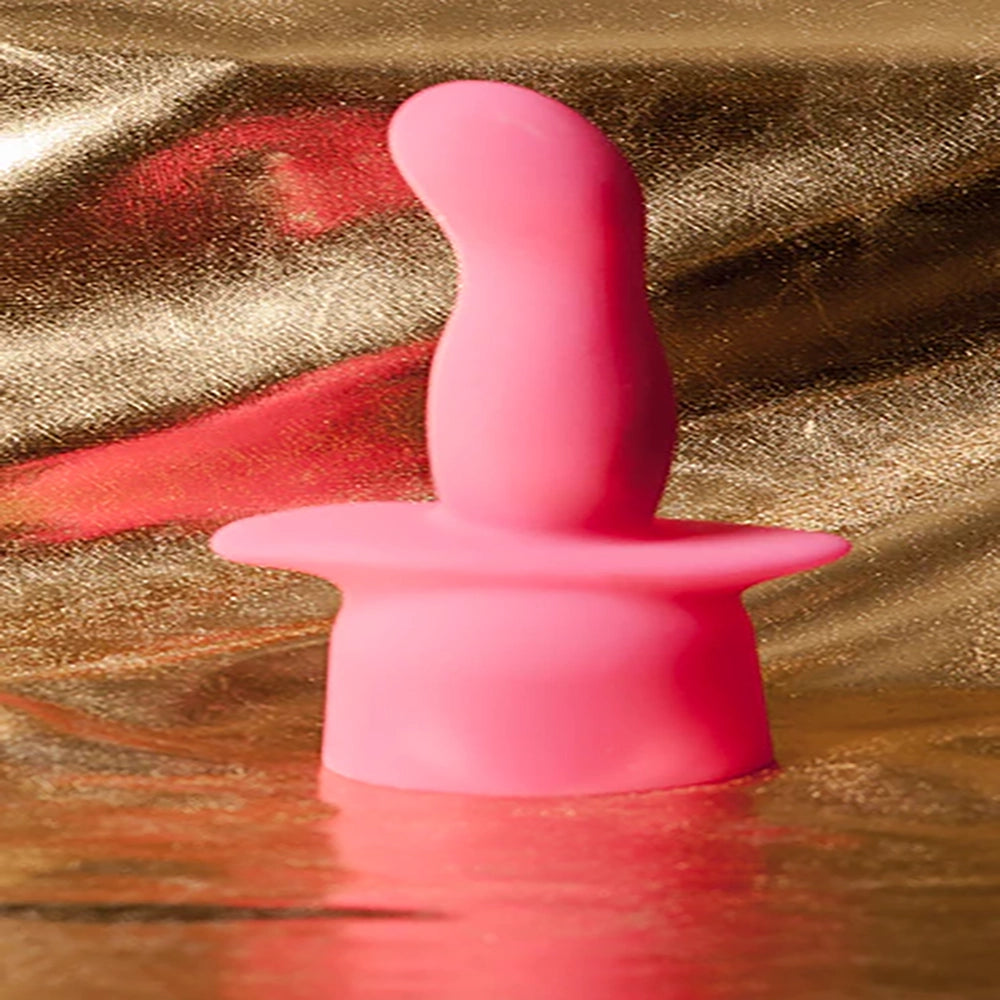 Magic Wand tillbehör iWand Mini Slinga i rosa silikon för riktad stimulering av G-punkt och P-punkt hos Chambers of Love
