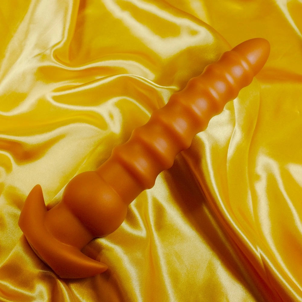 Hudfärgade mellan Stora Mjuka Silicone XXL Anal Beads från Chambers of Love