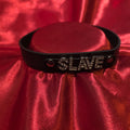 PU BDSM halsband SLAVE