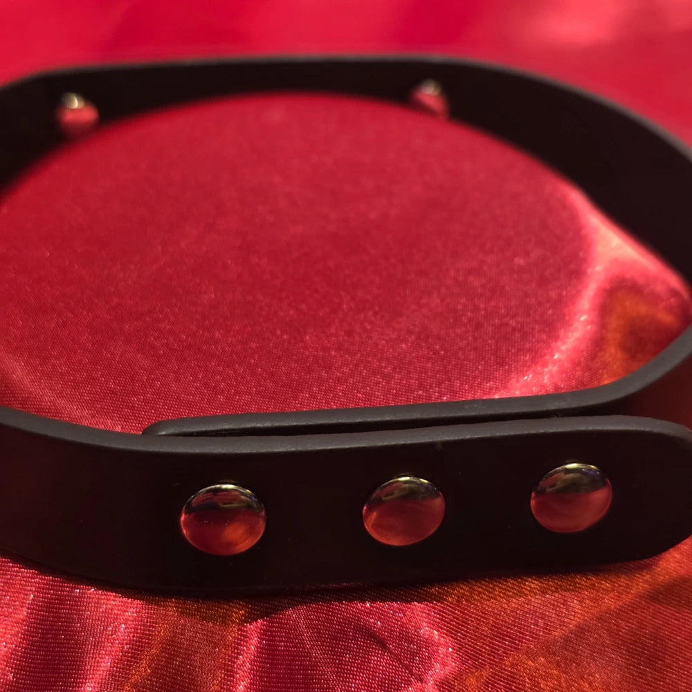 PU BDSM halsband SLAVE