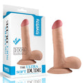 Ultra Mjuk Dildo DUDE 19,5 cm (7.5")