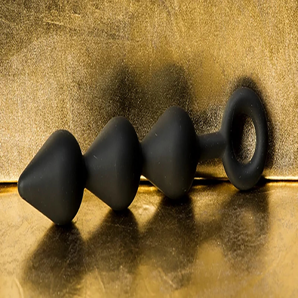 XXL Extreme Analkula – Dropformad Analbeads XL