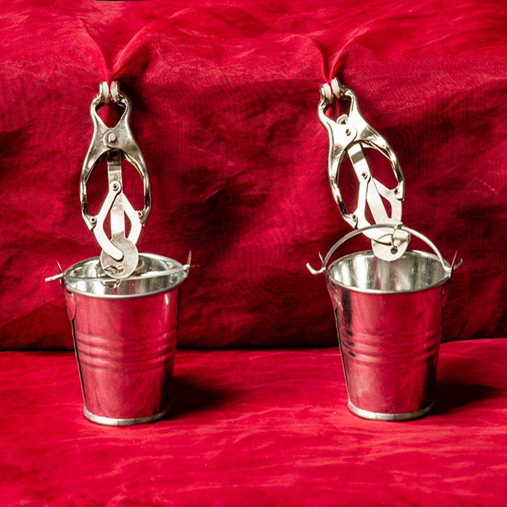 Clover-klämmor med hinkar