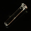 Cylinderformad analplugg i glas