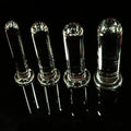 Cylinderformad analplugg i glas