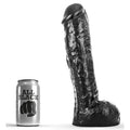 Dildo AB34 All Black Muskelkraft 24 x 6,5 cm