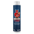 Fuck & Fist FF Powder 285 g – pulverglidmedel som blandas med vatten, flaska med röd tjurillustration hos chambers of Love