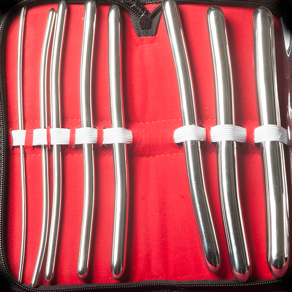 Metall-dilatorset 8