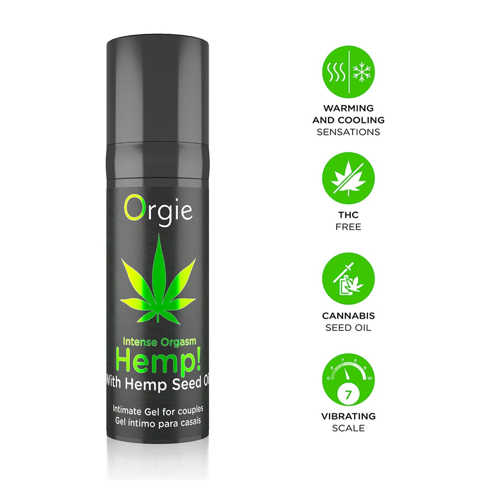 Orgie Hemp – Intensiv Orgasm Gel