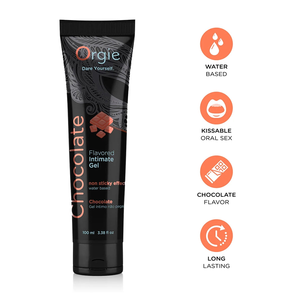 Orgie Lube Tube Chocolate