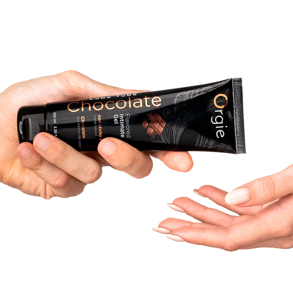 Orgie Lube Tube Chocolate