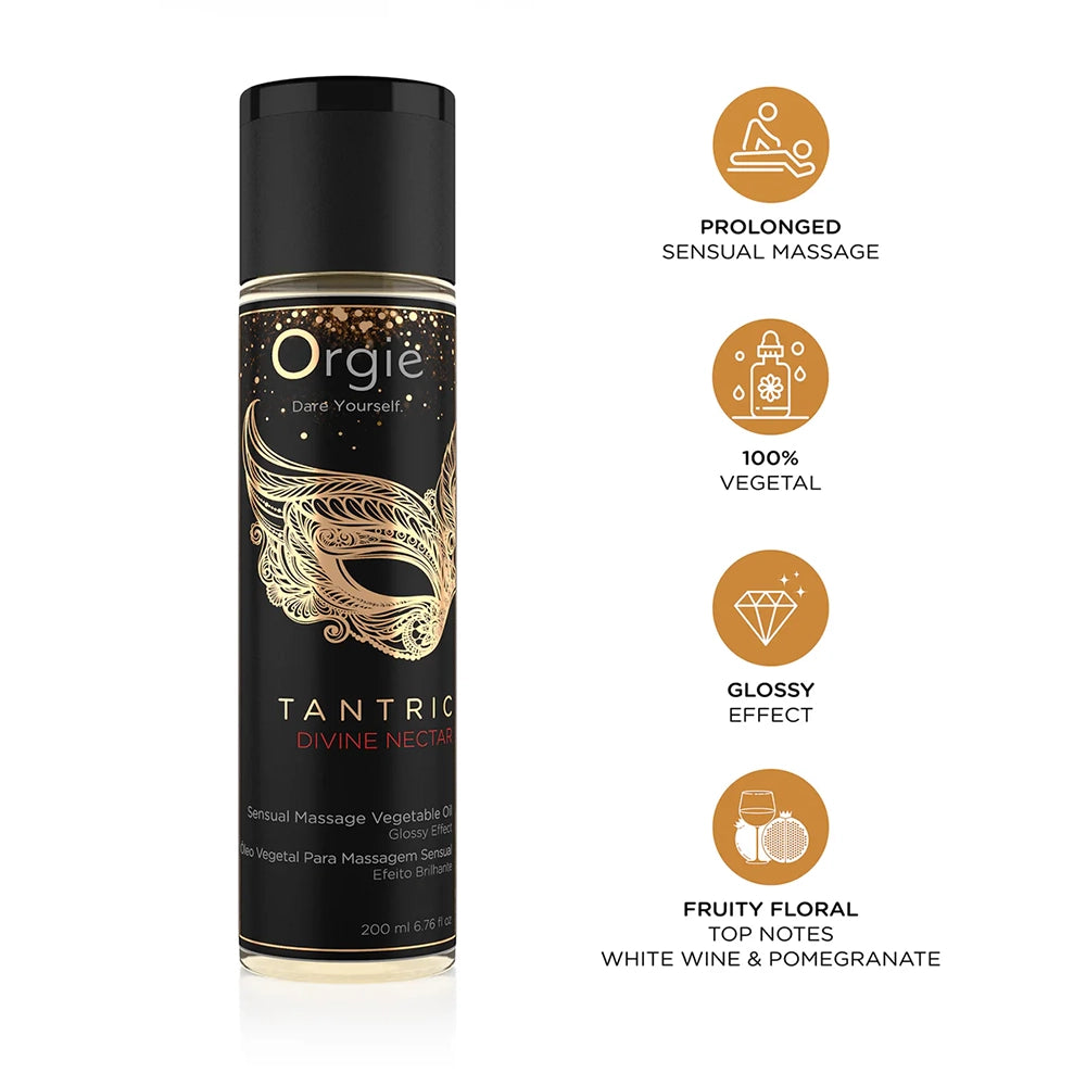 ORGIE Tantric Sensual Massage Olja – Divine Nectar