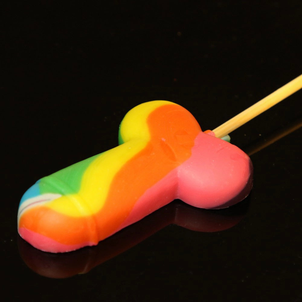 Rainbow Cock Pops