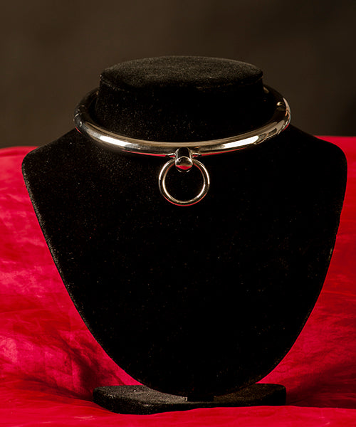 BDSM Stålhalsband 12