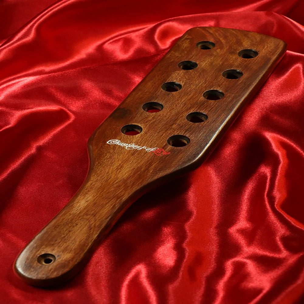 BDSM Sheesham trä Paddel
