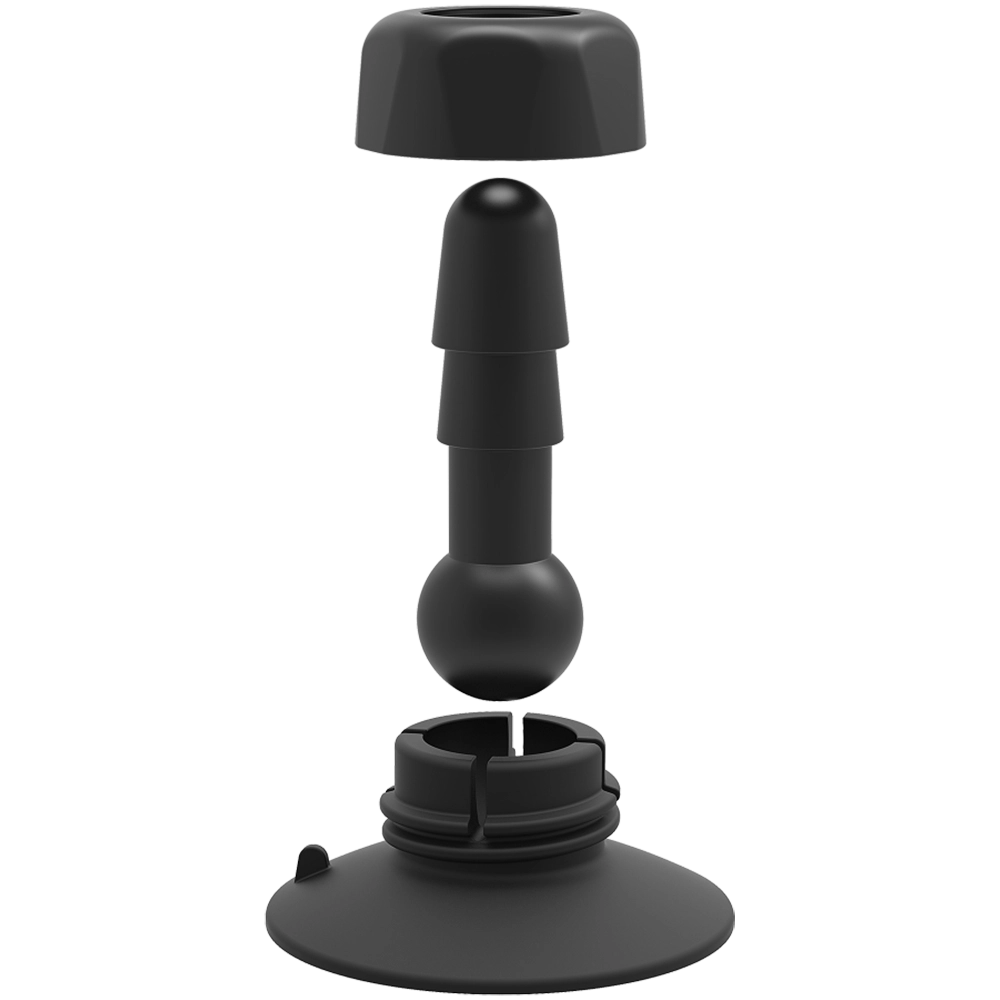  Vac-U-Lock Swivel 360 exploderad vy munstycke och sugkopp separerade från Chambers of Love