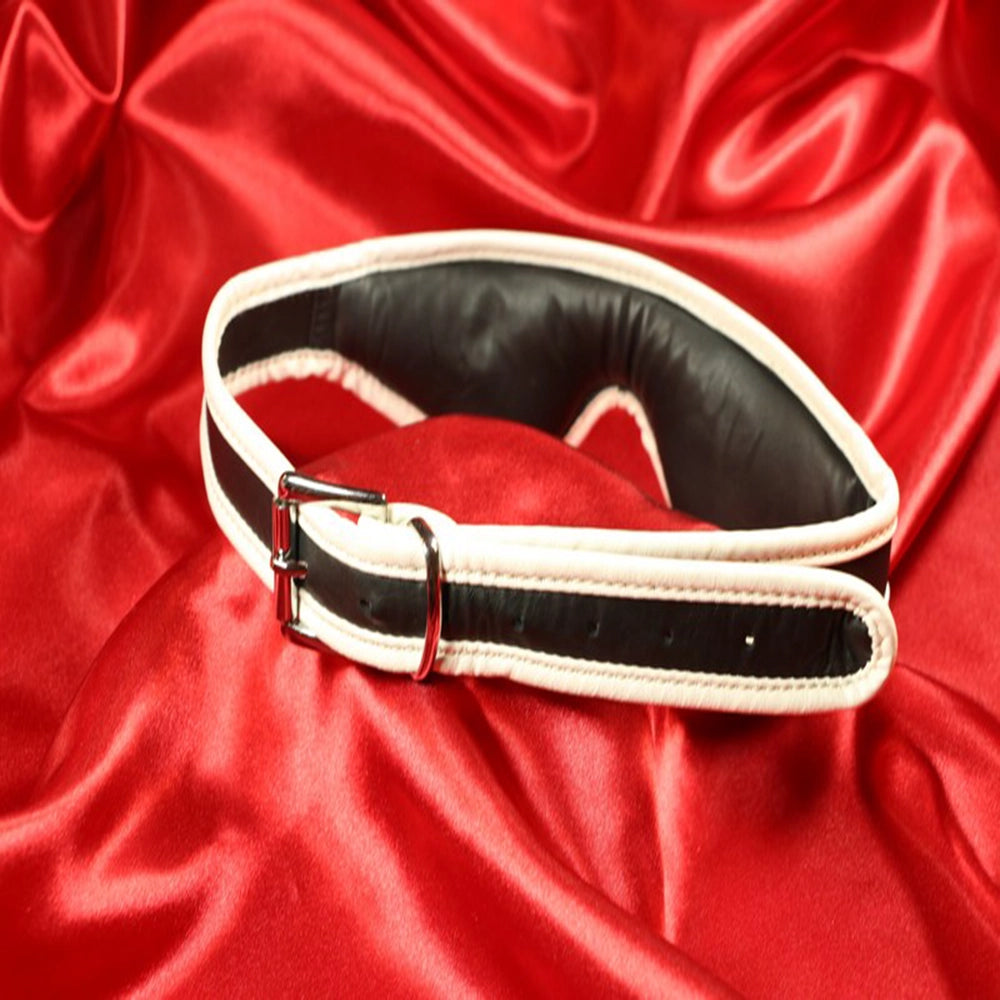 Vadderad Ögonbindel, Läder